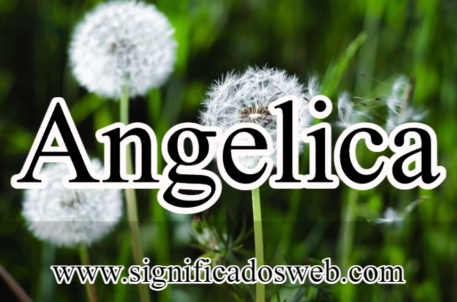 Significado del nombre de Angelica ✔️