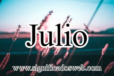 Significado del nombre Julio ✔️