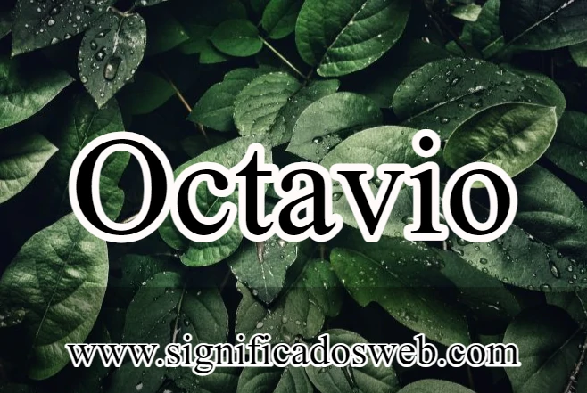 Significado del nombre Octavio ✔️