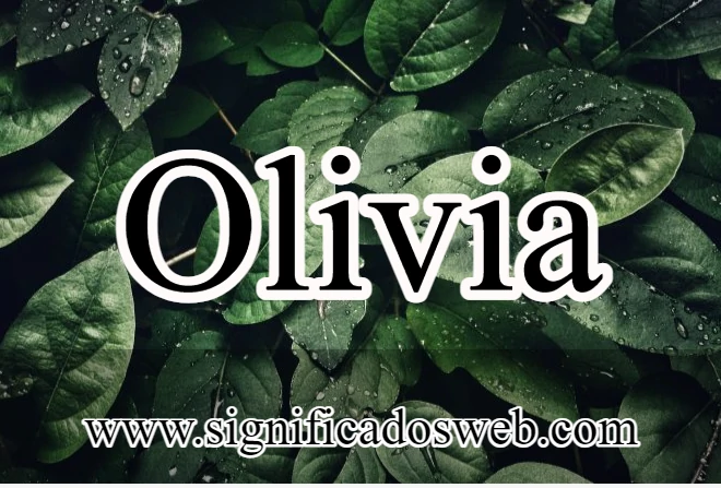 Significado del nombre Olivia ✔️