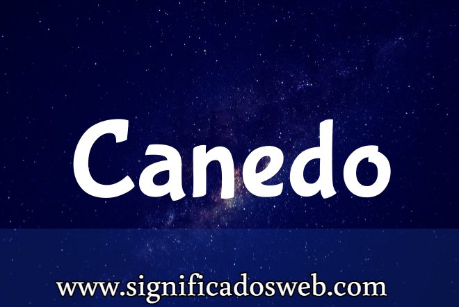 Significado del Apellido Canedo ✔️