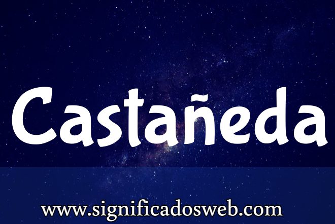 Significado del apellido Castañeda ✔️