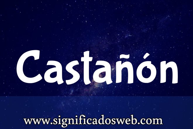 Significado del apellido Castañón ✔️