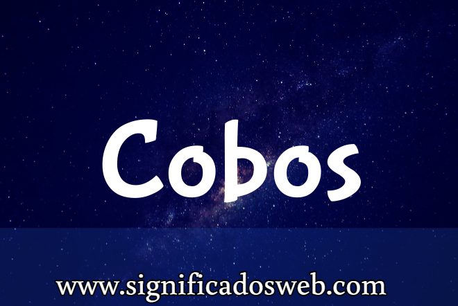 Significado del apellido Cobos ✔️