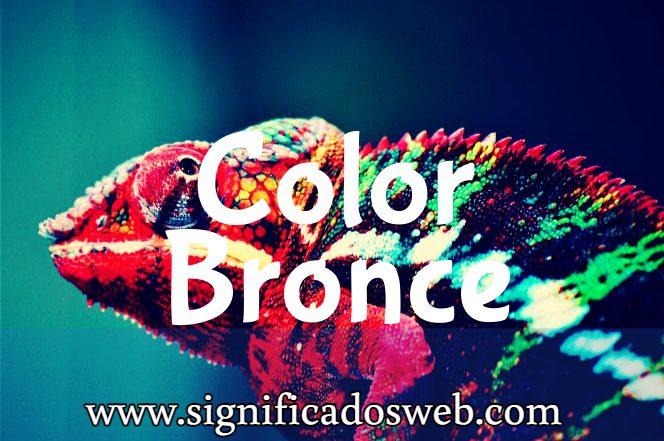 Significado del color Bronce ✔️