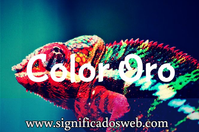 Significado del color Oro ✔️