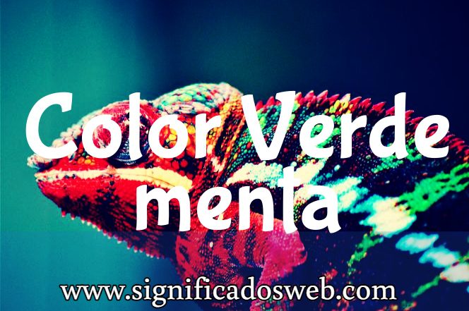 Significado del color Verde menta ✔️