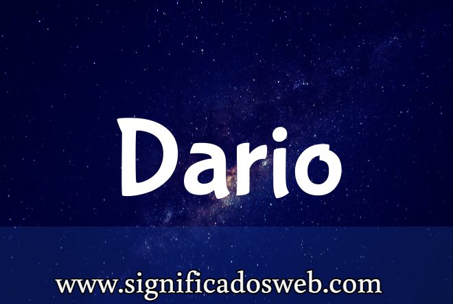 Significado del Apellido Dario ✔️