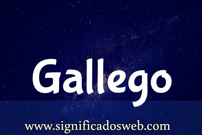 Significado del apellido Gallego ✔️