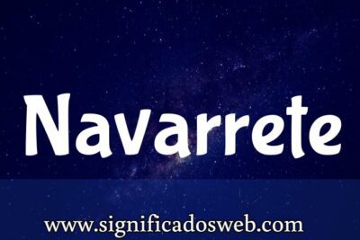 Significado del apellido Navarrete ✔️