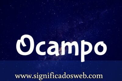 Significado del apellido Ocampo ✔️