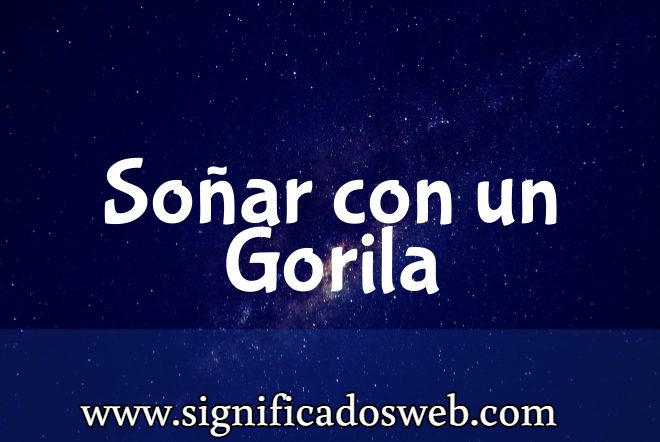 Significado de Soñar con un Gorila ✔️
