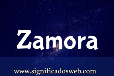 Significado del apellido Zamora ✔️