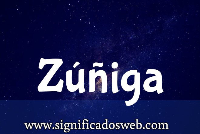 Significado del apellido Zúñiga ✔️