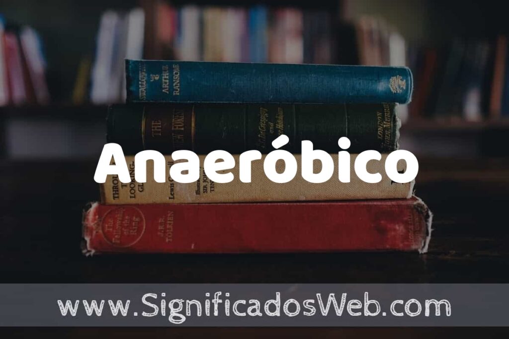 Concepto de Anaeróbico ▶️¿Que es? Definición y Significado