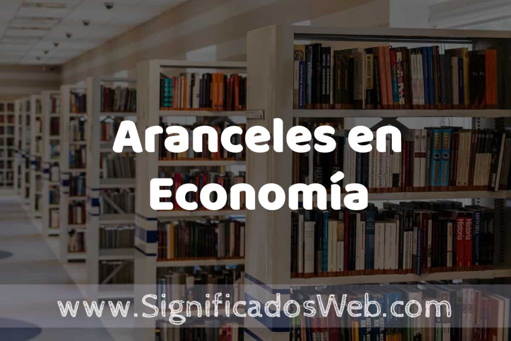 Concepto de Aranceles en Economía ✔️ Significado y Definición