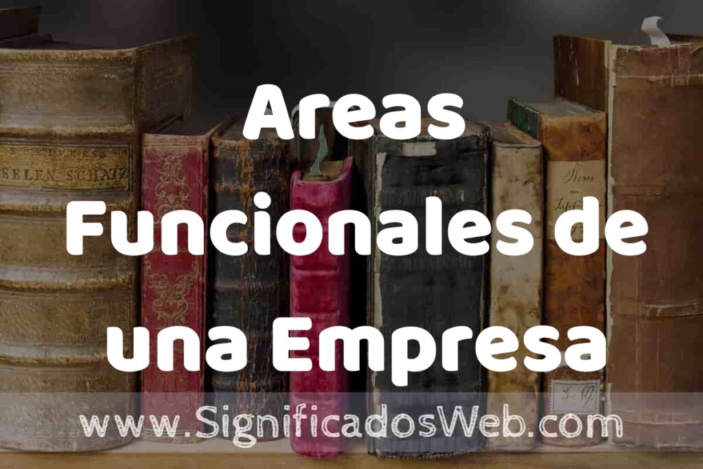 Definición de Areas Funcionales de una Empresa: Que es, 5 Ejemplos, Tipos y Para que Sirve + Sinónimo y Significado