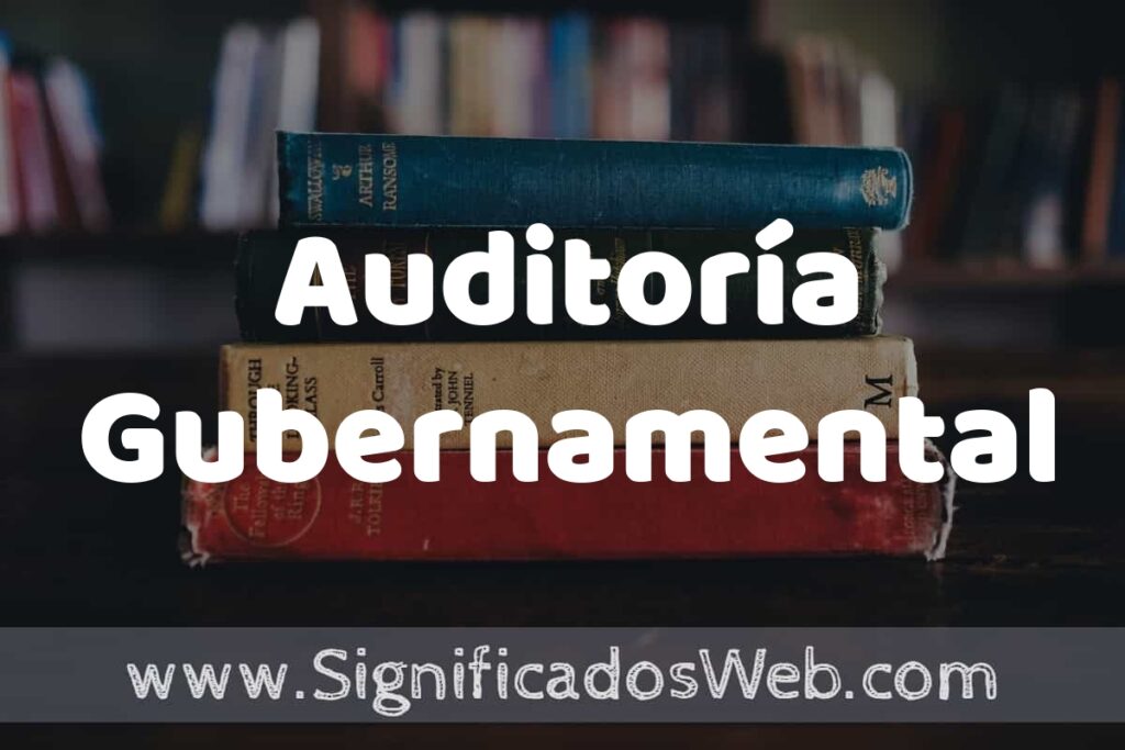 Concepto de Auditoría Gubernamental ▶️¿Que es? Definición y Significado