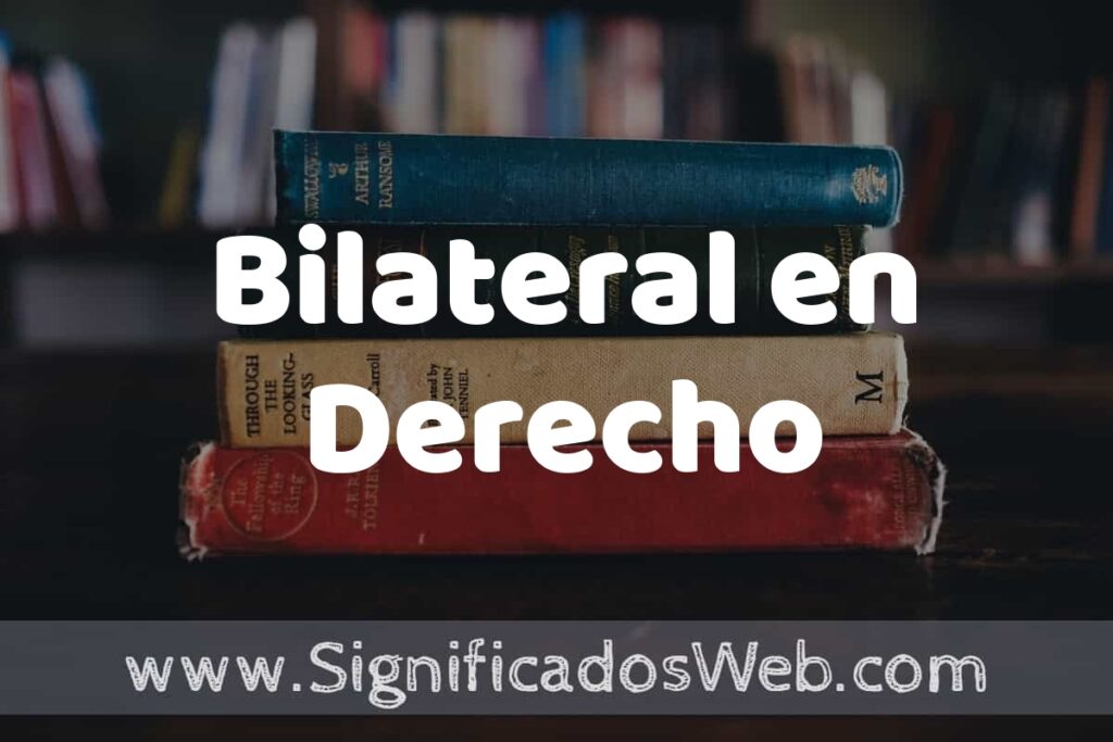 Concepto de Bilateral en Derecho ▶️¿Que es? Definición y Significado