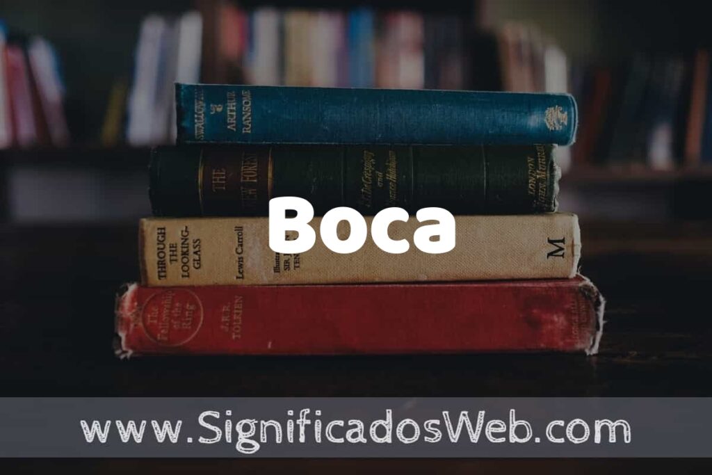 Concepto de Boca ▶️¿Que es? Definición y Significado