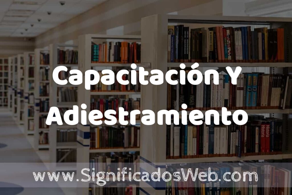 Concepto de Capacitación Y Adiestramiento ✔️ Significado y Definición