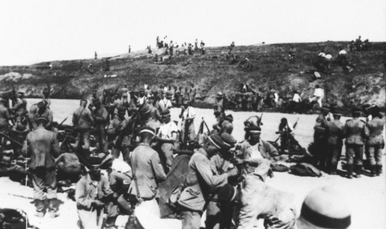 Concepto de primera guerra mundial