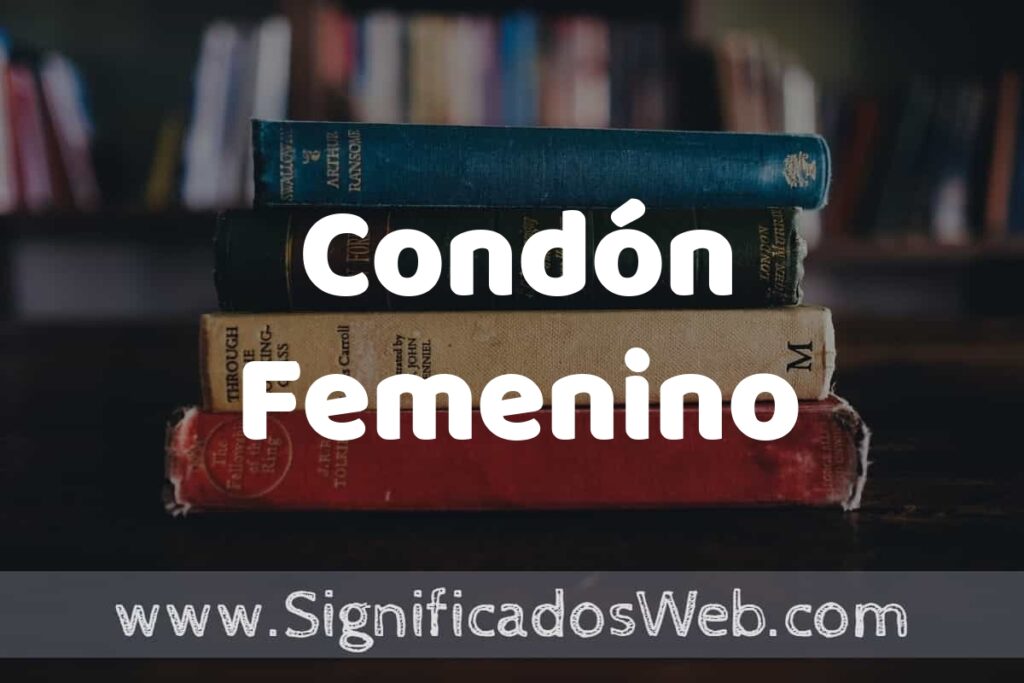 Concepto de Condón Femenino ▶️¿Que es? Definición y Significado