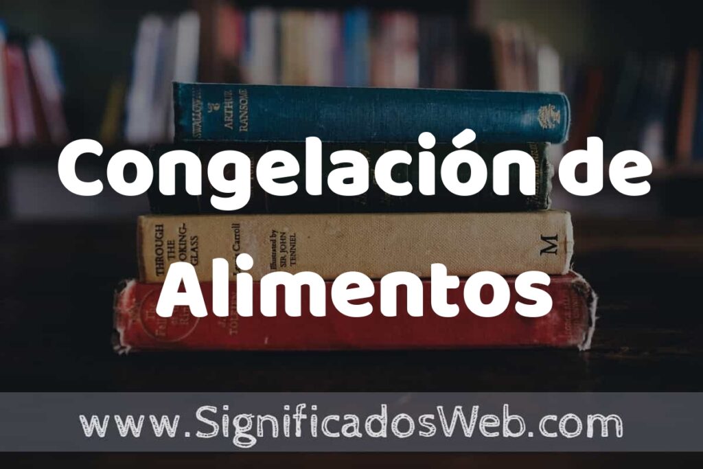Concepto de Congelación de Alimentos ▶️¿Que es? Definición y Significado