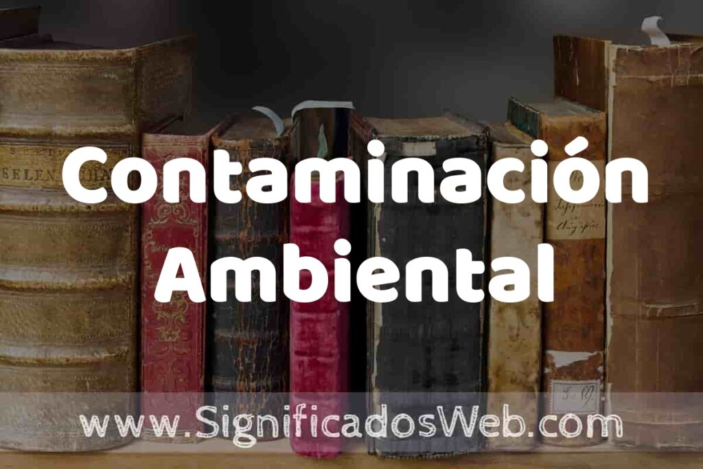 Definición de Contaminación Ambiental: Que es, 5 Ejemplos, Tipos y Para que Sirve + Sinónimo y Significado