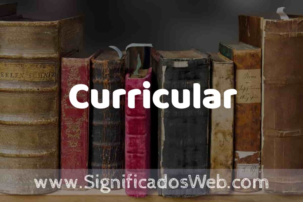 Definición de Curricular: Que es, 5 Ejemplos, Tipos y Para que Sirve + Sinónimo y Significado