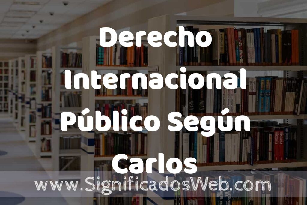 Concepto de Derecho Internacional Público Según Carlos Arellano García ✔️ Significado y Definición