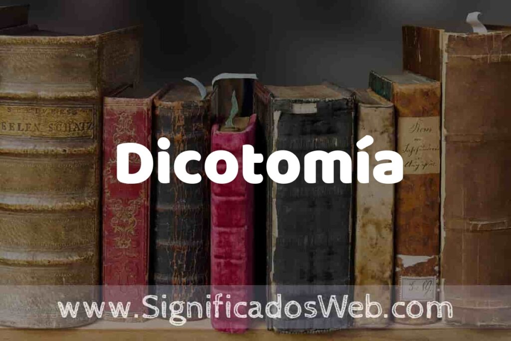 Definición de Dicotomía: Que es, 5 Ejemplos, Tipos y Para que Sirve + Sinónimo y Significado