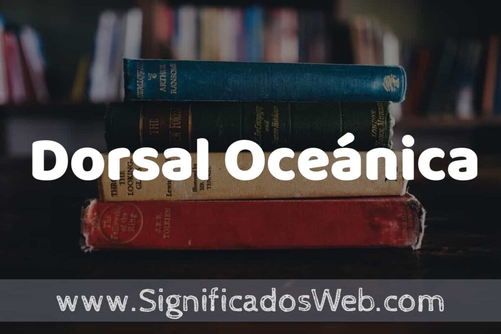 Concepto de Dorsal Oceánica ▶️¿Que es? Definición y Significado