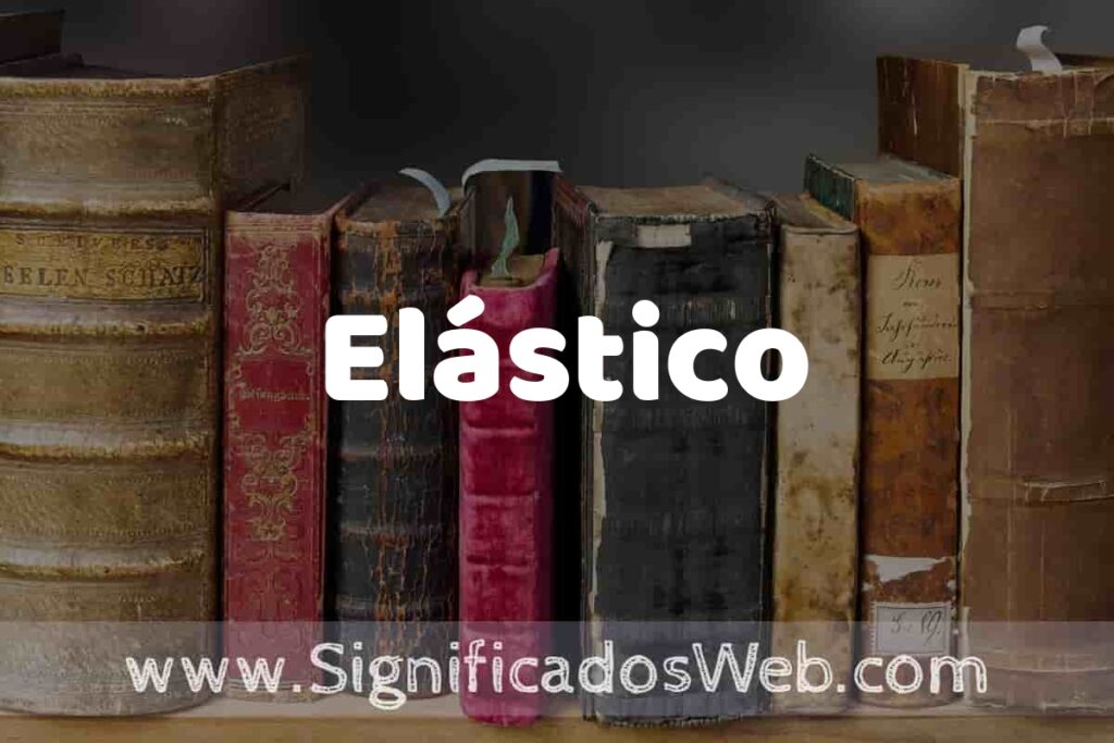 Definición de Elástico: Que es, 5 Ejemplos, Tipos y Para que Sirve + Sinónimo y Significado