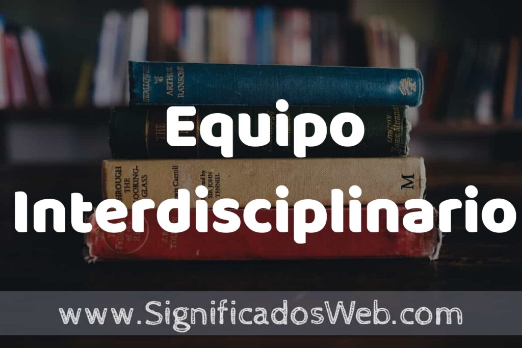 Concepto de Equipo Interdisciplinario ▶️¿Que es? Definición y Significado
