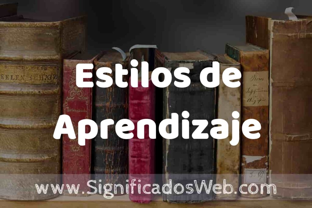 Definición de Estilos de Aprendizaje: Que es, 5 Ejemplos, Tipos y Para que Sirve + Sinónimo y Significado