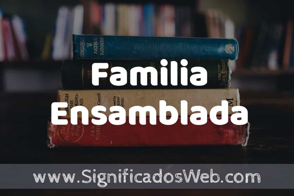 Concepto de Familia Ensamblada ▶️¿Que es? Definición y Significado