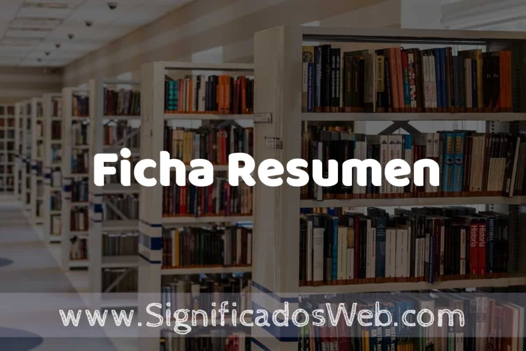 Concepto de Ficha Resumen ✔️ Significado y Definición