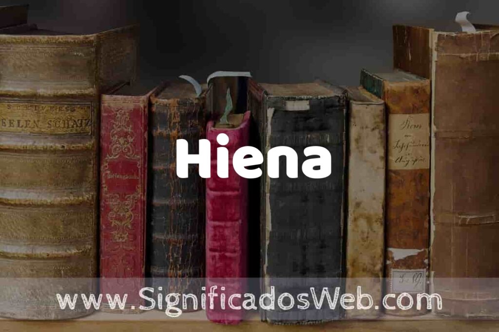 Definición de Hiena: Que es, 5 Ejemplos, Tipos y Para que Sirve + Sinónimo y Significado
