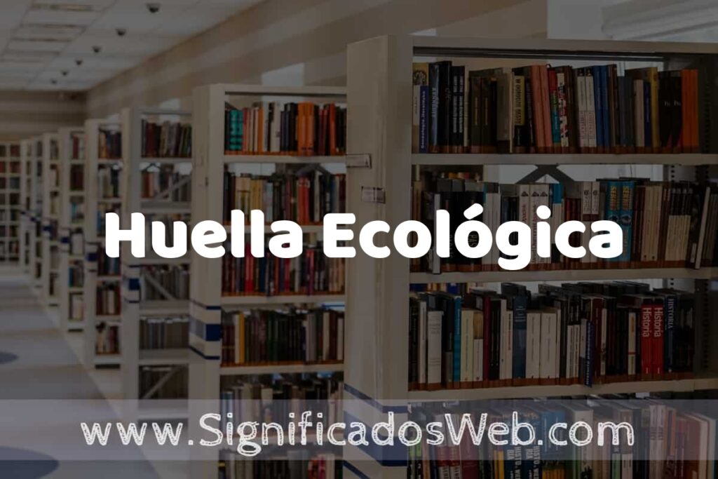Concepto de Huella Ecológica ✔️ Significado y Definición