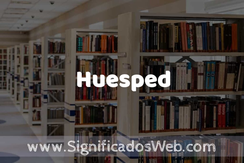 Concepto de Huesped ✔️ Significado y Definición