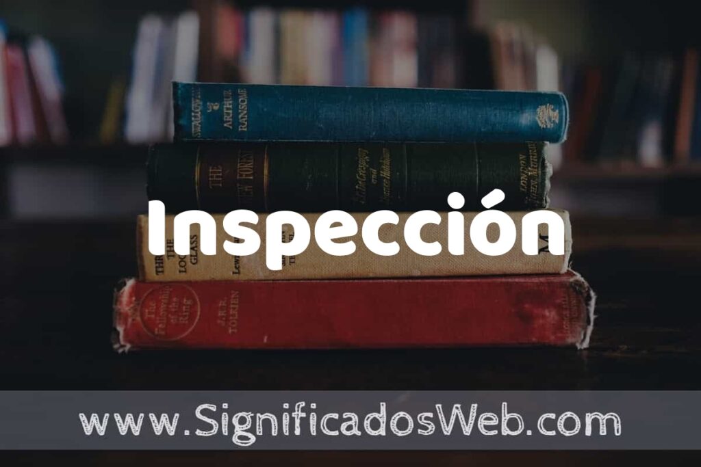 Concepto de Inspección ▶️¿Que es? Definición y Significado
