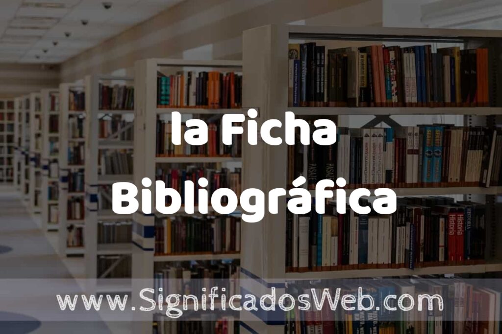 Concepto de la Ficha Bibliográfica ✔️ Significado y Definición