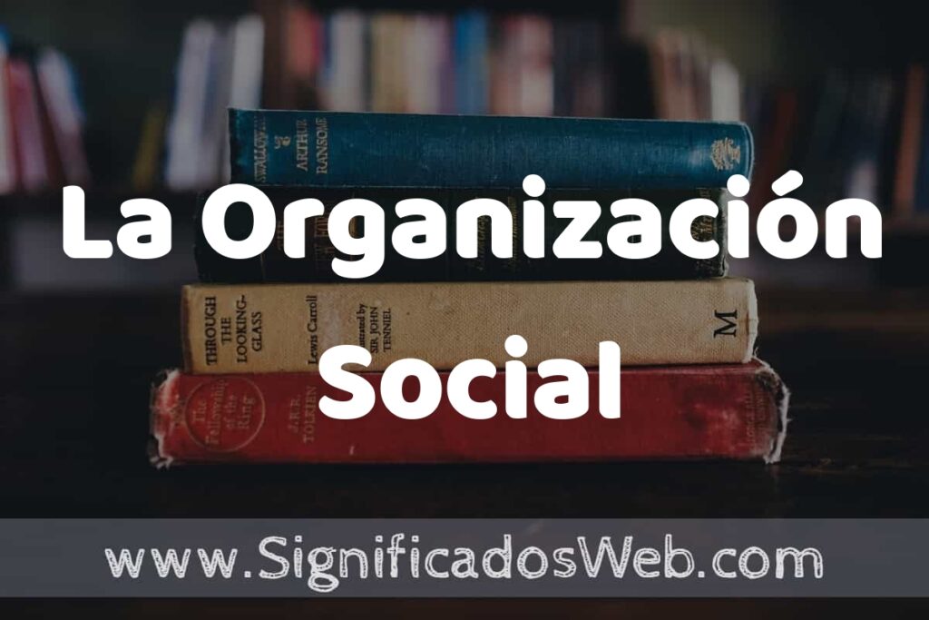 Concepto de La Organización Social ▶️¿Que es? Definición y Significado