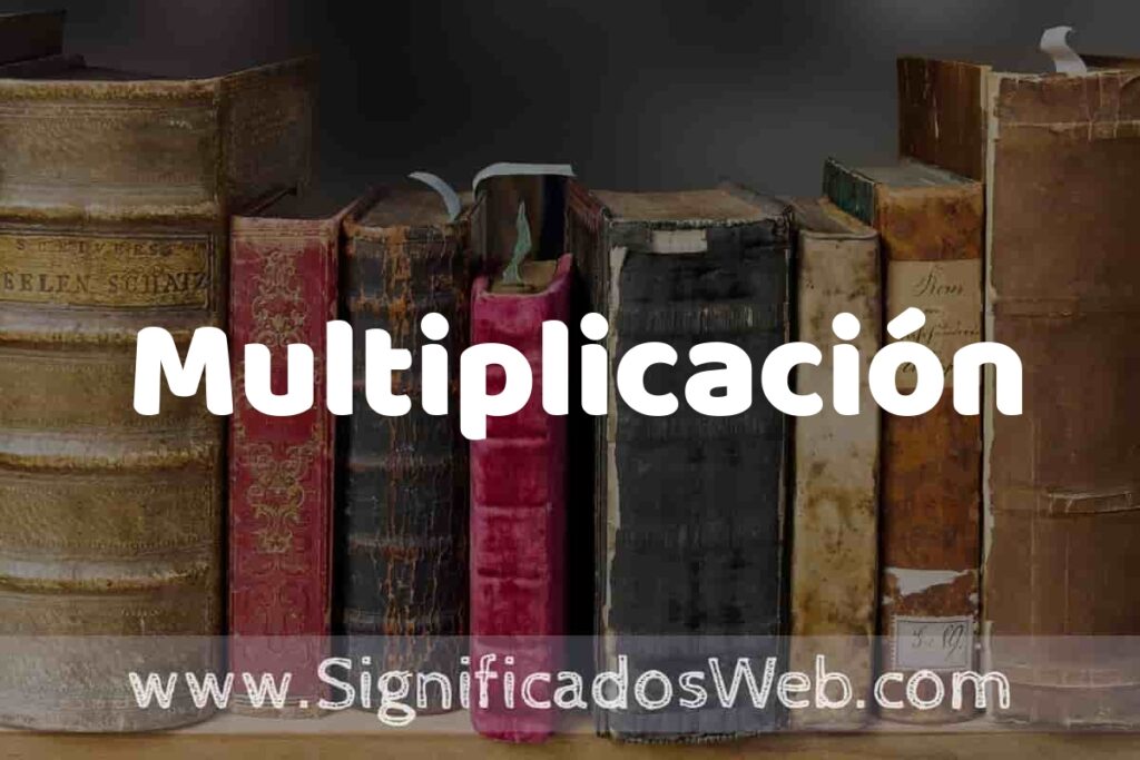 Definición de Multiplicación: Que es, 5 Ejemplos, Tipos y Para que Sirve + Sinónimo y Significado