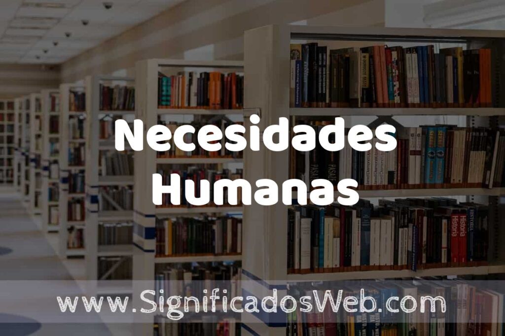 Concepto de Necesidades Humanas ✔️ Significado y Definición