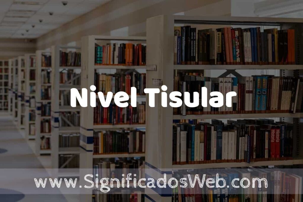 Concepto de Nivel Tisular ✔️ Significado y Definición