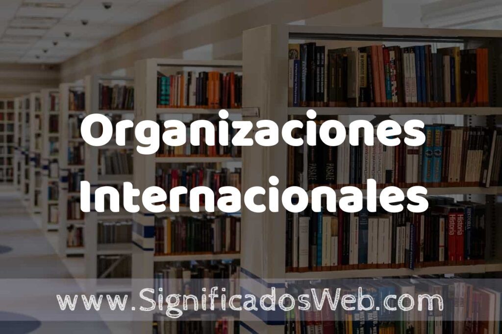 Concepto de Organizaciones Internacionales ✔️ Significado y Definición
