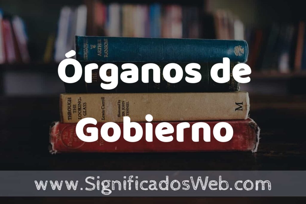 Concepto de Órganos de Gobierno ▶️¿Que es? Definición y Significado