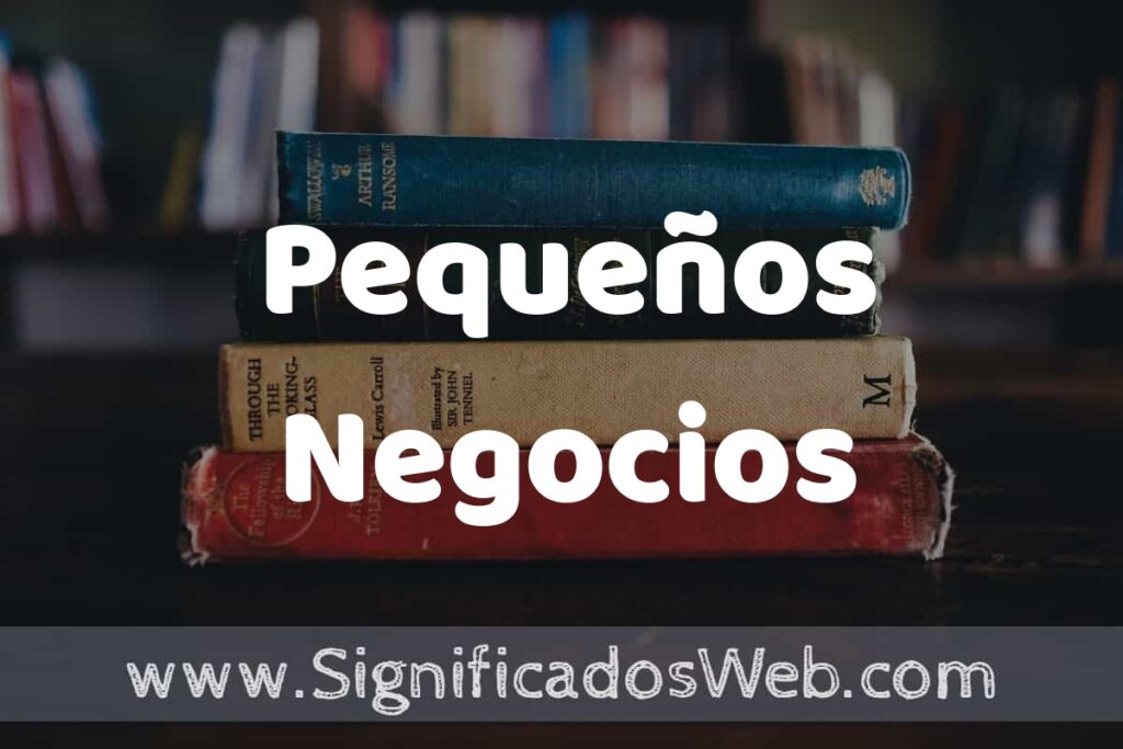 Concepto de Pequeños Negocios ▶️¿Que es? Definición y Significado